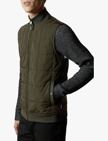 ted baker britts quilted gilet