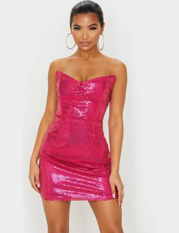 Pink Sequin Dresses ...