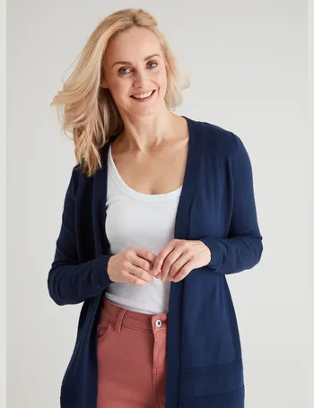 tu navy cardigan