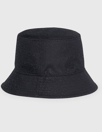 COLLUSION Unisex washed denim bucket hat with string in raw denim blue