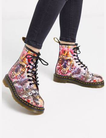 dr martens bevan black leather strappy flat ankle boots