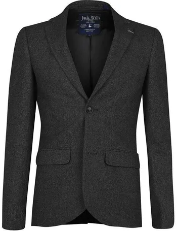 jack wills tweed jacket mens