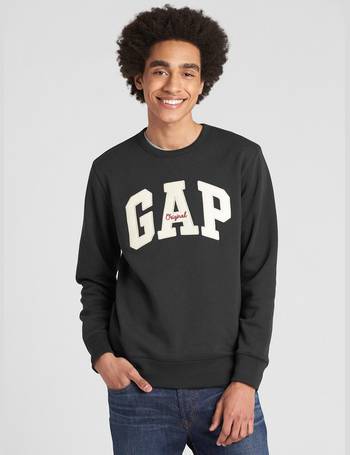 gap men's crew neck sweatshirts