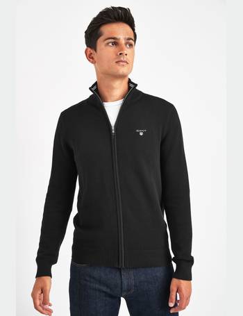 gant original full zip cardigan
