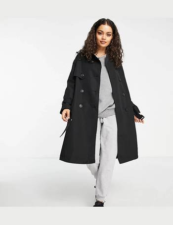 Investere Blueprint klassekammerat Shop Vero Moda Women's Black Double-Breasted Coats up to 75% Off |  DealDoodle
