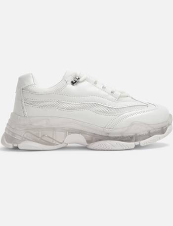 Missguided white 2025 chunky trainers