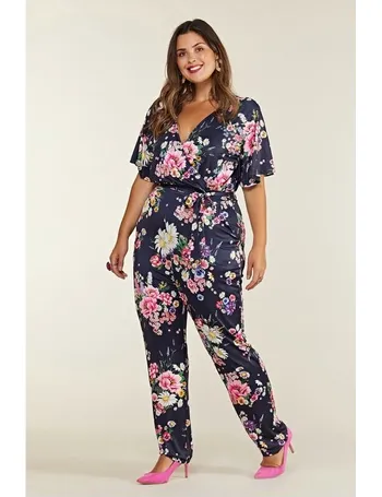 Yumi bouquet floral store jumpsuit