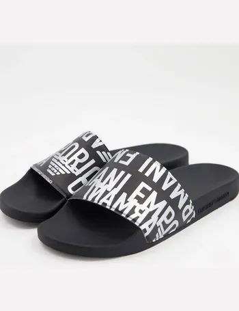 emporio armani men's slides