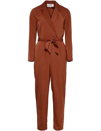 Una Long Sleeve Utility Jumpsuit