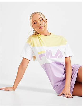 zebra Uitpakken Clip vlinder Shop Fila Women's T-shirt Dresses up to 70% Off | DealDoodle