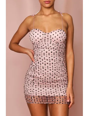 misspap polka dot dress