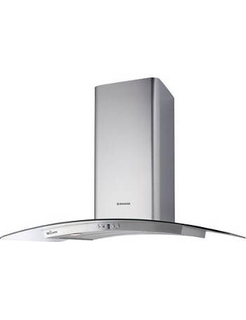 B&q white deals cooker hood