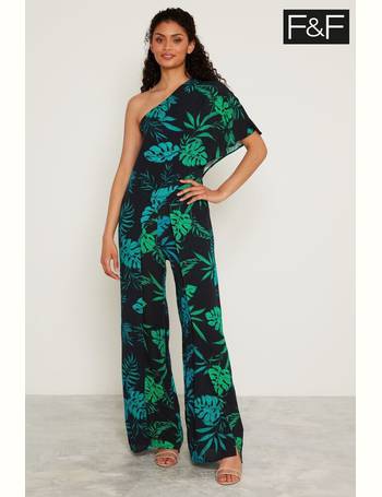 F f store floral jumpsuit