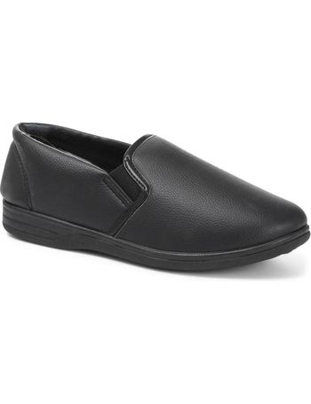 Pavers mens discount wide fit slippers