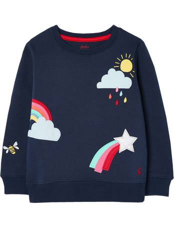 Joules asha rainbow online jumper