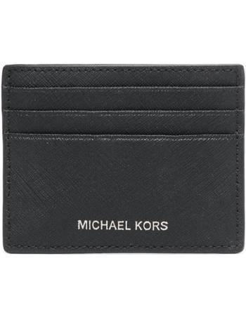 Michael Kors Men's Mason Cross Grain Leather Card Case