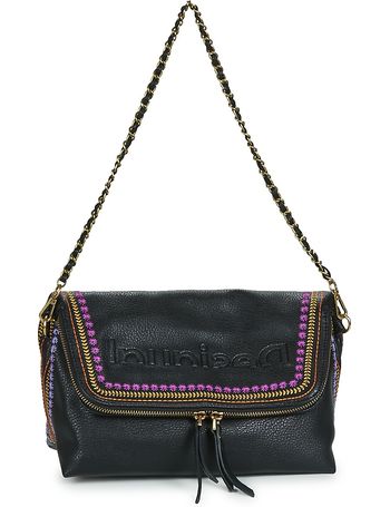 Shop Desigual Women s Black Shoulder Bags up to 50 Off DealDoodle