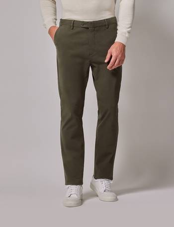 Organic Cotton Stretch Beige Chinos