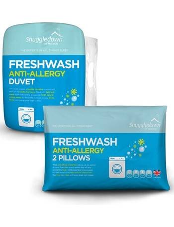 snuggledown fresh wash anti allergy duvet