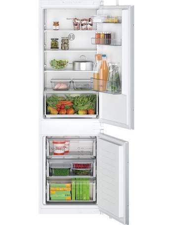 Beko BCB5050F 50:50 Integrated Frost free Fridge freezer - White