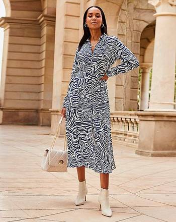 Animal print dress jd clearance williams