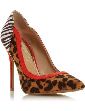 Head over heels leopard best sale print shoes