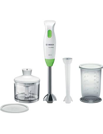 Bosch MSM6S90BGB ErgoMixx Hand Blender with Food Processor 750W