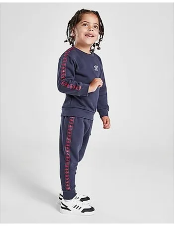 Adidas originals itasca tape crew 2024 tracksuit infant