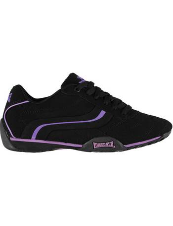 JG449 Lonsdale Womens/Ladies Tydro Lace Up Mesh Trainers 