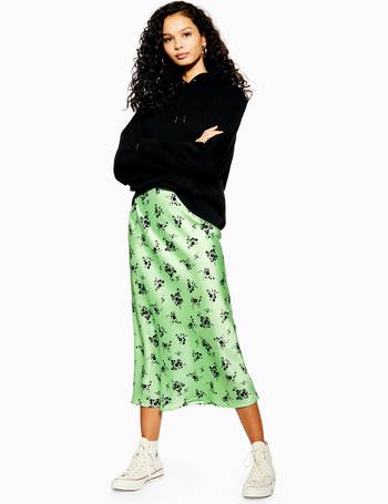 Opname incident Uitgaan Shop Topshop Women's Green Midi Skirts up to 70% Off | DealDoodle