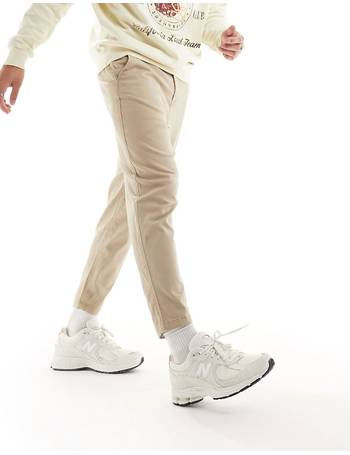 Jack & Jones intelligence kane loose fit chino in beige