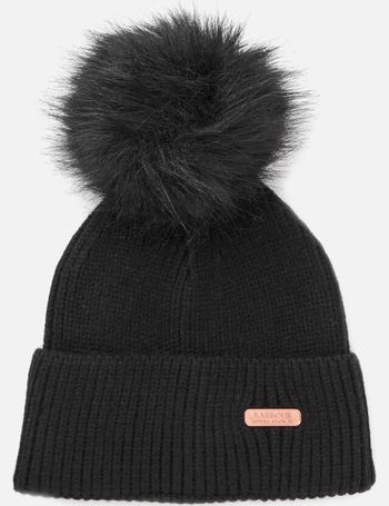 barbour beanie hat womens