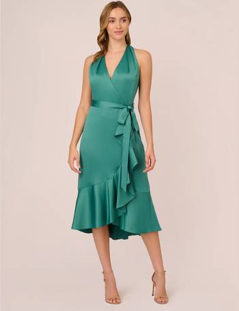 Shop Adrianna Papell Midi Wrap Dresses for Women up to 80 Off