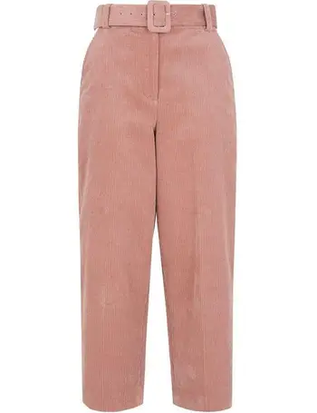 Cord Belted Trouser