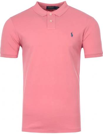 Shop Polo Ralph Lauren Men's Pink Polo Shirts up to 50% Off | DealDoodle
