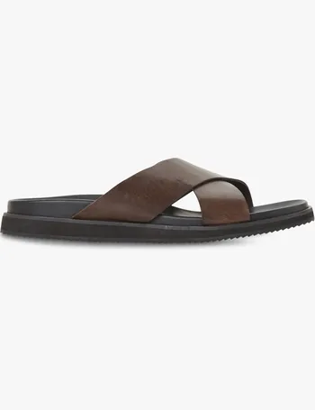 mens leather sandals sale