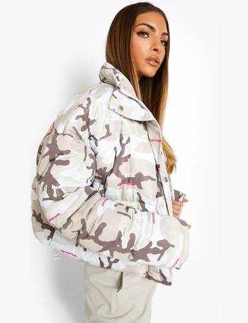 grey camo jacket womens