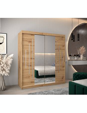 Wayfair wardrobe deals with mirror