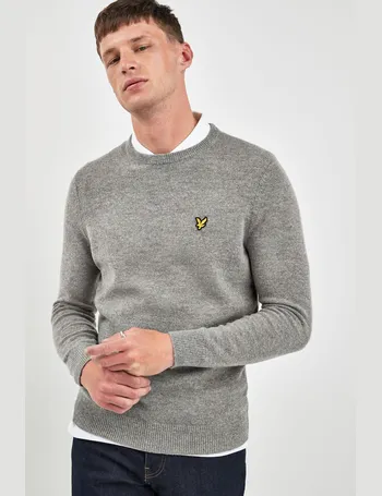 lyle & scott crew neck lambswool blend jumper