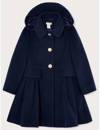 Monsoon girls store coat sale