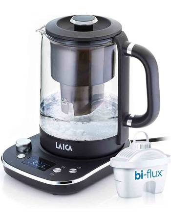 Laica Water Filter Kettle Vari Temp 3Kw Anthracite from Robert Dyas