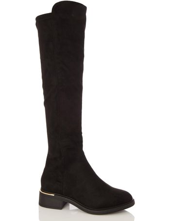 Quiz best sale long boots