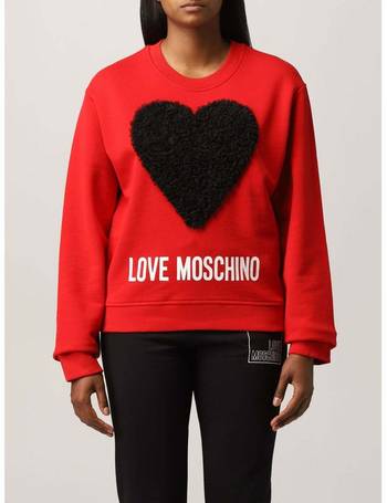 Love Moschino Multicolored Flowers & Ants Longsleeve Sweater Felpa Donna 