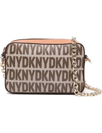 Crossbody bag Dkny Brown in Plastic - 26041745