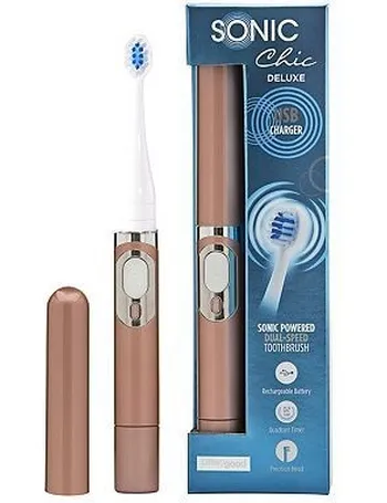 sonic chic toothbrush heads boots