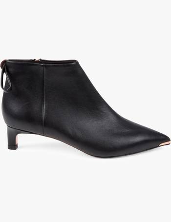 ted baker amaedi kitten heel ankle boots black