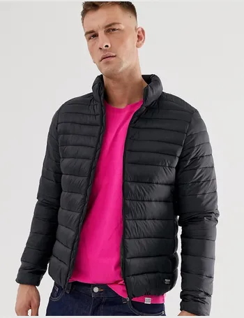 pull&bear lightweight padded jacket