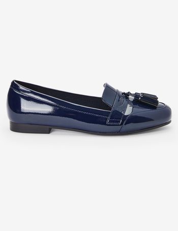 next ladies navy loafers