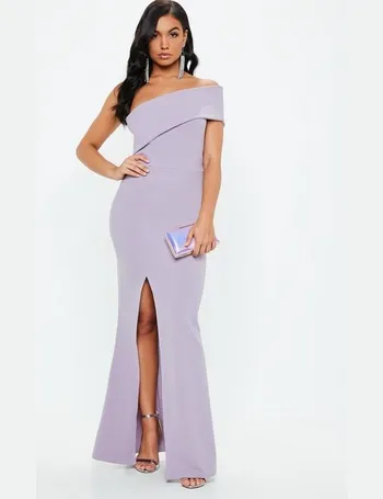 Missguided one shoulder maxi dress sale