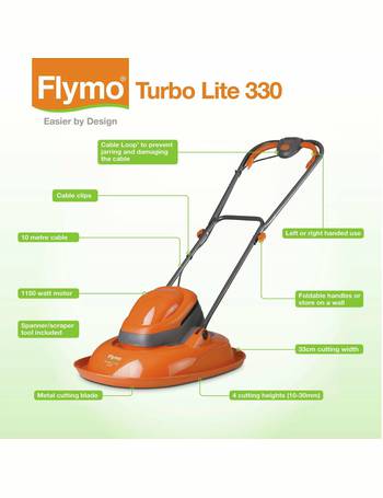 Flymo turbo outlet lite 330 argos